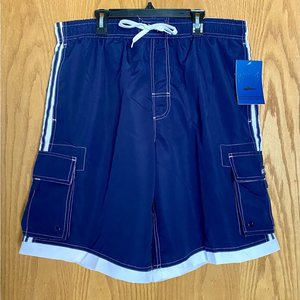 Men’s Cargo Swim Trunks Shorts